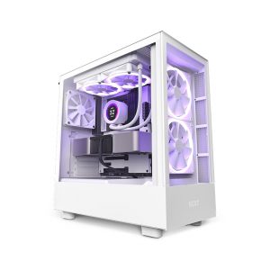 Vỏ máy tính NZXT H5 Elite White   (Mid Tower/Màu Trắng)