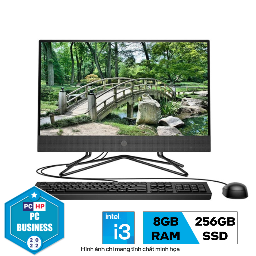 PC HP All in One 200 Pro G4 (i3-1215U/8GB RAM/256GB SSD/21.5 inch FHD/WL+BT/K+M/Win 11) (74S22PA)