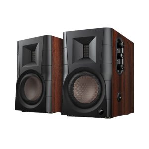 Loa HiVi Swan D100 - Bản quốc tế - Màu nâu đậm - 2.0