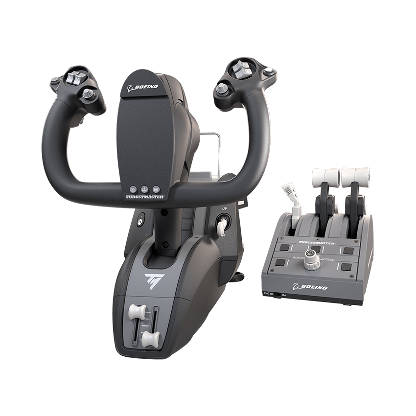 Cần Láy Máy Bay Thrustmaster TCA Yoke Pack Phiên bản Boeing (Xbox Series X / S, PC)