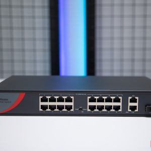 Switch POE SinicHome SN-5116P-E/16 POE/ 2 uplink1000M/1 uplink SFP/300W