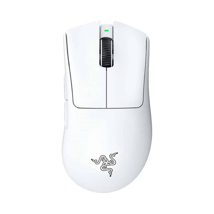 Chuột game không dây Razer DeathAdder V3 Pro-Ergonomic White (RZ01-04630200-R3A1)