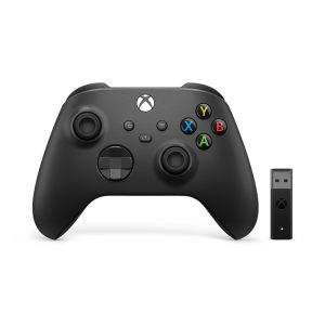 Tay Cầm Chơi Game Xbox Series X Controller - Carbon Black Màu Đen + USB Adapter Không Dây