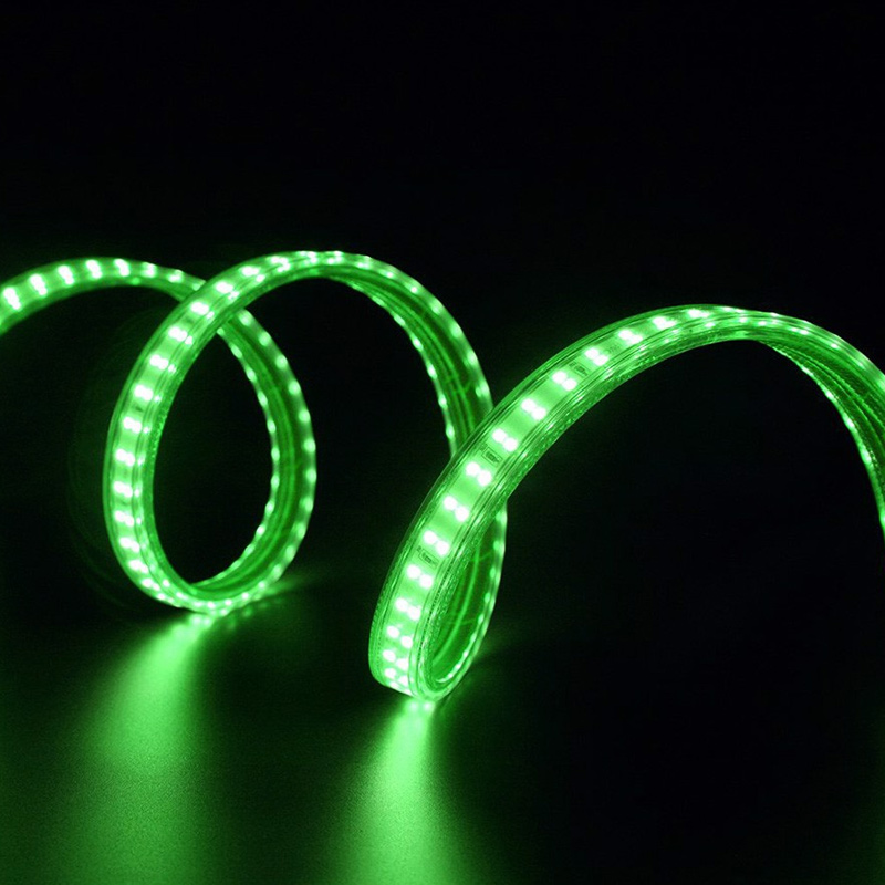 Den LED Day mau Xanh Green chieu sang cho Case