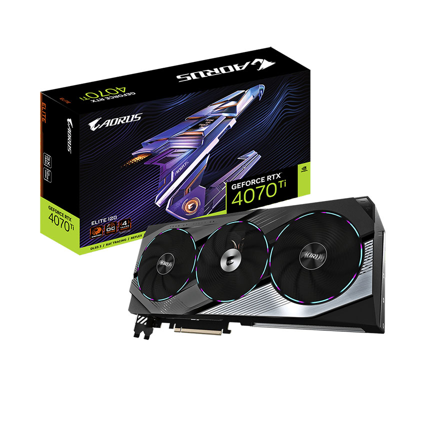 Card màn hình Gigabyte RTX 4070 Ti AORUS ELITE 12GB