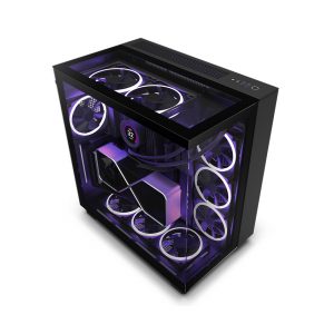 Vỏ máy tính NZXT H9  Elite Black (CM-H91EB-01)   (Mid Tower/Màu Đen)