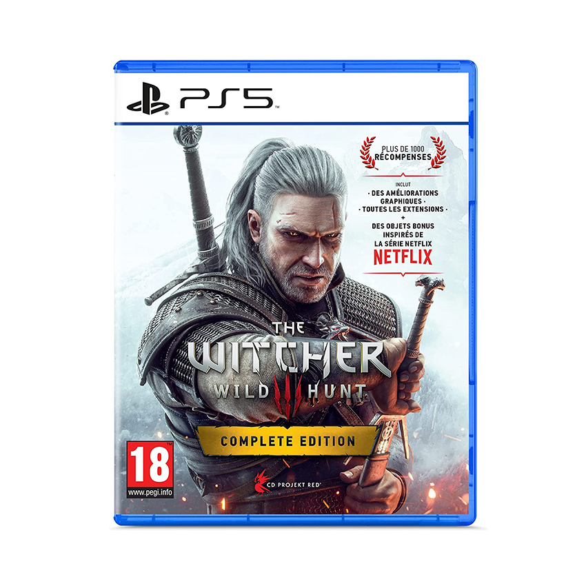 Đĩa game PS5 - The Witcher 3 Wild Hunt Complete Edition - EU