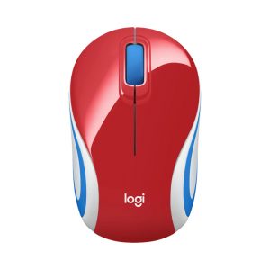 Chuột không dây Logitech M187 Wireless Đỏ