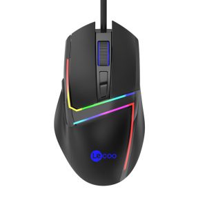 Chuột Gaming có dây Lecoo MS106 USB Đen