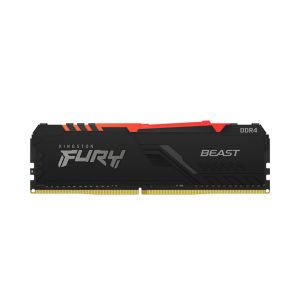 Ram Desktop Kingston Fury Beast RGB (KF432C16BBA/8) 8GB (1x8GB) DDR4 3200Mhz