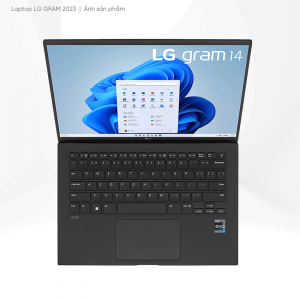 Laptop LG Gram 14ZD90R-G.AX52A5 (i5-1340P/8GB RAM/256GB SSD/14.0 inch WUXGA/Dos/Đen) (2023)