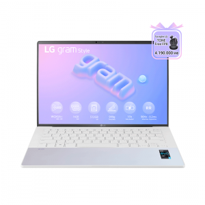 Laptop LG Gram Style 14Z90RS-G.AH54A5 (i5-1340P/16GB RAM/512GB SSD/14.0 inch WQXGA+ OLED/Win 11/Trắng)