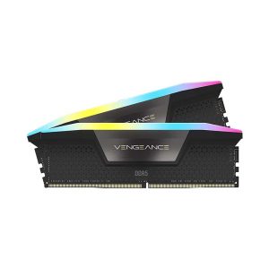 Ram Desktop Corsair Vengeance RGB (CMH64GX5M2B5600C36) 64GB (2x32GB) DDR5 5600MHz