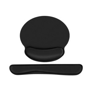 Combo kê tay bàn phím chuột Lotso Black - Màu đen