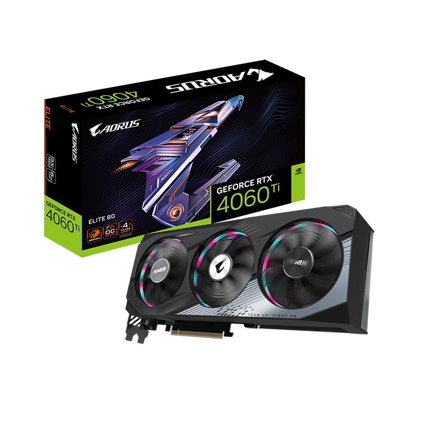 Card màn hình Gigabyte RTX 4060 Ti AORUS ELITE-8GD