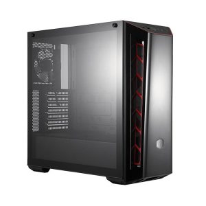 Vỏ Case Cooler Master MasterBox MB520 TG Red Trim  (Mid Tower/Màu Đen)