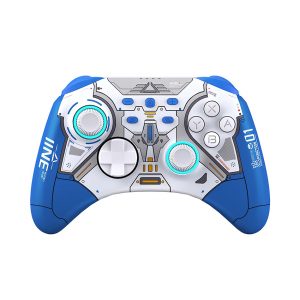Tay cầm chơi game không dây IINE Ares Transparent Wireless Controller Màu Mecha Blue L786