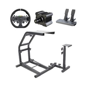 Hệ thống mô phỏng lái xe HACOM Racing Silver 1 (GT/F1/Rally) (Moza R5 Bundle/Khung Art Cockpit)