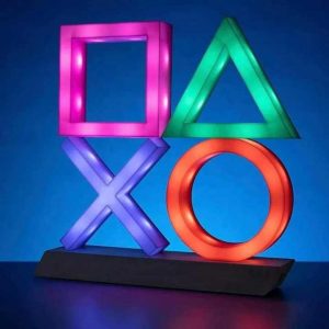 Đèn led trang trí để bàn mô hình Playstation - hình vuông