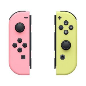 Bộ 2 tay cầm Joy-Con Controllers Pastel Pink - Pastel Yellow