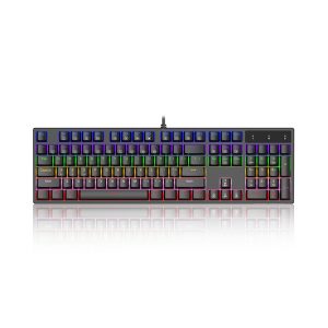 Bàn phím cơ gaming KENOO ESPORT EK104 - Màu đen - Brown switch