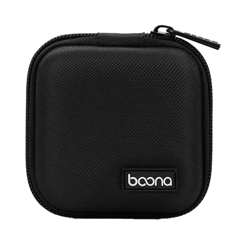 Hộp đựng phụ kiện Boona F001 Vải Oxford màu đen (8cm x 8cm x 4cm)