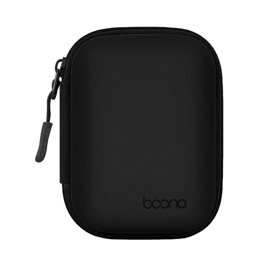 Hộp đựng phụ kiện Boona F003 Da màu đen (12cm x 9cm x 4cm)