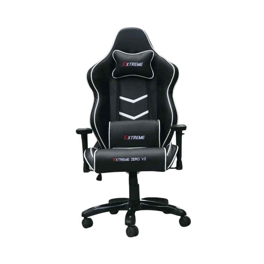 74146_ghe_gamer_f1_extreme_zero_v2_black_white_chan_xoay_hang_thanh_ly Ghế Gamer F1 Extreme Zero V2 Black/ White (Chân Xoay) (Bong da nhiều)