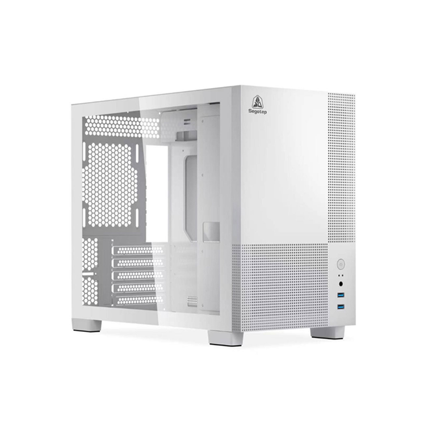 Vỏ Case Segotep MEMPHIS-S WHITE (MATX/Mid Tower/Màu Trắng)