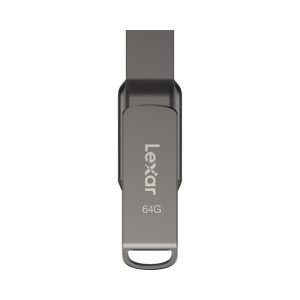 USB LEXAR 64GB JumpDrive D400 OTG USB 3.1 Type C Titanium (USB 3.1_LJDD400064G-BNQNG)