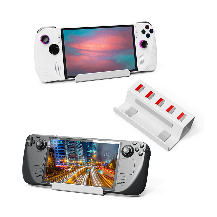 74911_de_dung_jys_cho_asus_rog_ally_steam_deck_switch_dieu_chinh_do_cao_3_muc_hop_kim_nhom_1 Đế đứng JYS cho ASUS ROG Ally/Steam Deck/Switch, Hợp kim nhôm
