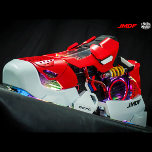 Vỏ Case Cooler Master SNEAKER (Mini Tower/Màu Đỏ)