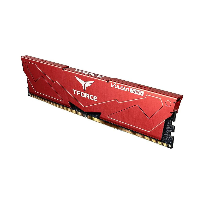 Ram Desktop TEAMGROUP VULCAN Red (FLRD516G5200HC40C01) 16GB (1x16GB) DDR5 5200MHz
