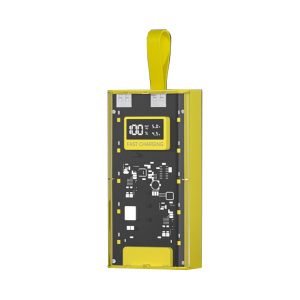 Pin sạc dự phòng AKUS DP290 - 10.000 mAh - Màu vàng