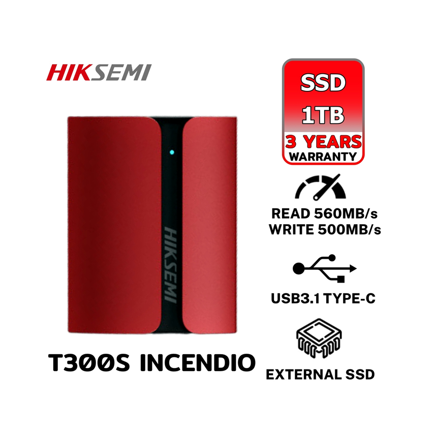 75837_____c___ng_di______ng_hiksemi_portable_shield_ssd_t300s_incendio_1tb_usb3_1_type_c_m__u________2_ Ổ cứng di động Hiksemi Portable Shield SSD T300S Incendio 1TB USB3.1,Type C Màu Đỏ