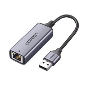 Cáp chuyển đổi từ USB 3.0 to Lan 10/100/1000 Mbps Ugreen 50922 (Vỏ hợp kim)