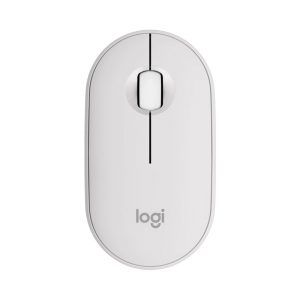 Chuột không dây Logitech Pebble M350s Màu Trắng (Wireless/Bluetooth) _ 910-006986
