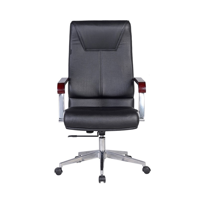 Ghế lãnh đạo cao cấp THE ONE SG915 (Đệm bọc da PVC/Chân tay thép mạ)