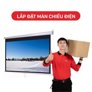 Dịch vụ lắp đặt màn chiếu điện