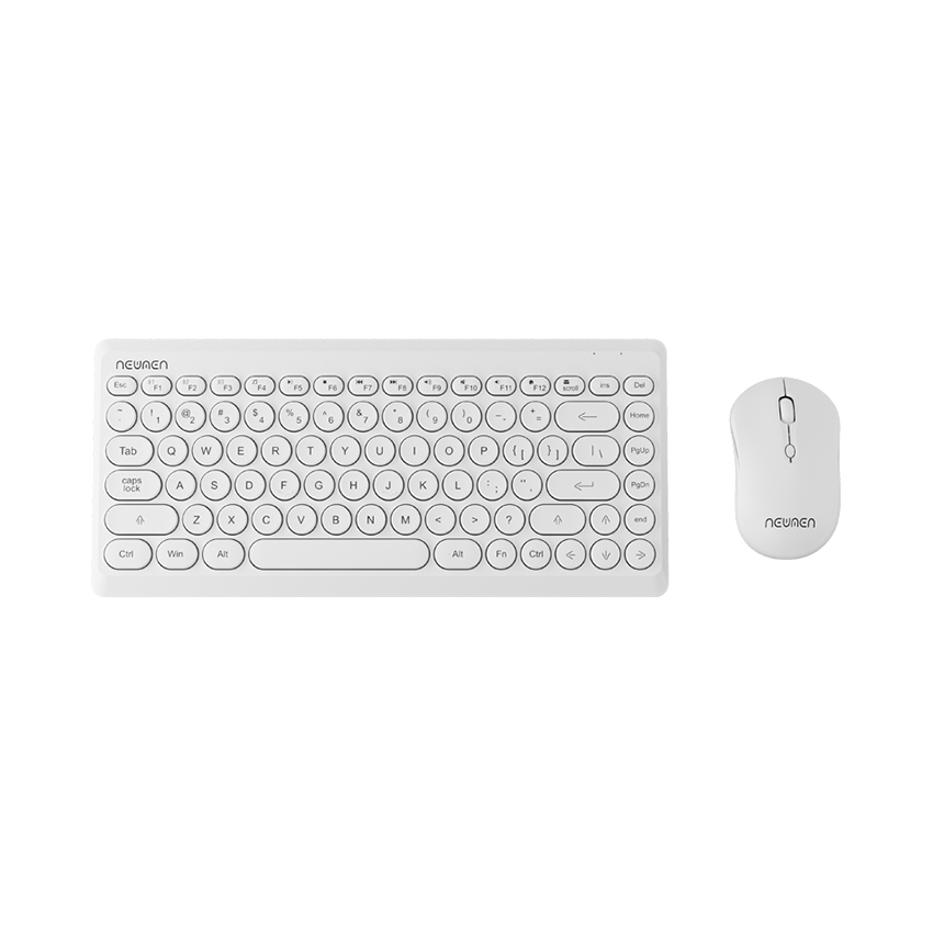 Bộ bàn phím chuột không dây NEWMEN D928 White