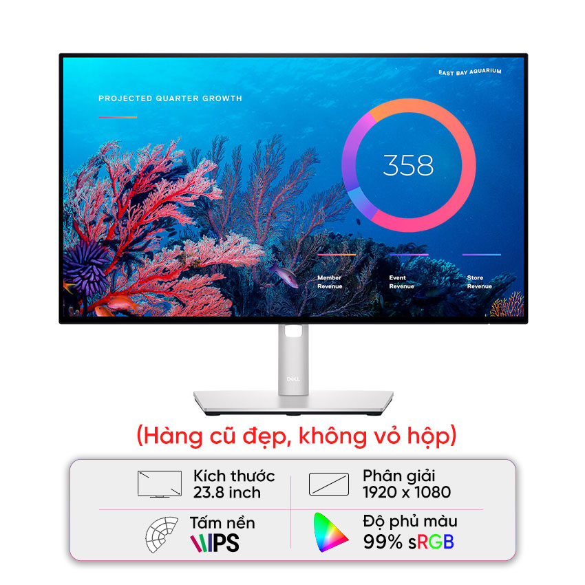Màn hình Dell Ultrasharp U2422HX - Cũ Đẹp (Không vỏ hộp)