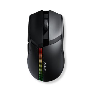 Chuột gaming Aula F813 (USB + 2.4G) Led RGB, màu đen