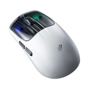 Chuột gaming Aula SC560 3 mode (Có dây + 2.4G + Bluetooth) màu trắng