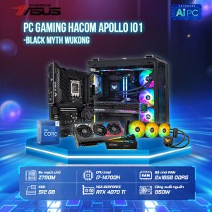 HACOM APOLLO i01-Black Myth Wukong (GeForce RTX 4070 Ti/i7 14700K) (Powered By Asus)