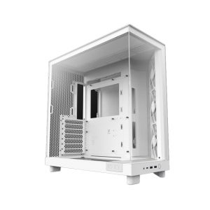 Vỏ máy tính NZXT H6 FLOW ALL WHITE (ATX/Mid Tower/Màu Trắng)