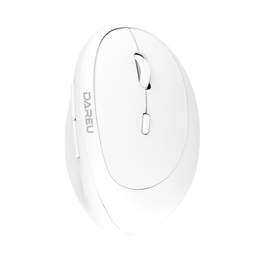 Chuột không dây DAREU LM158D White (Bluetooth và Wireless 2.4G)