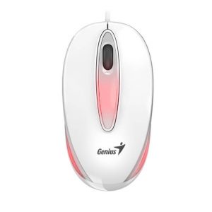 Chuột có dây Genius DX-Mini (USB/Trắng/RGB/BlueEye)