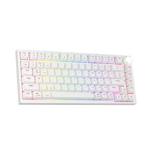 Bàn phím cơ gaming có dây Newmen GM326 White, Blue Switch