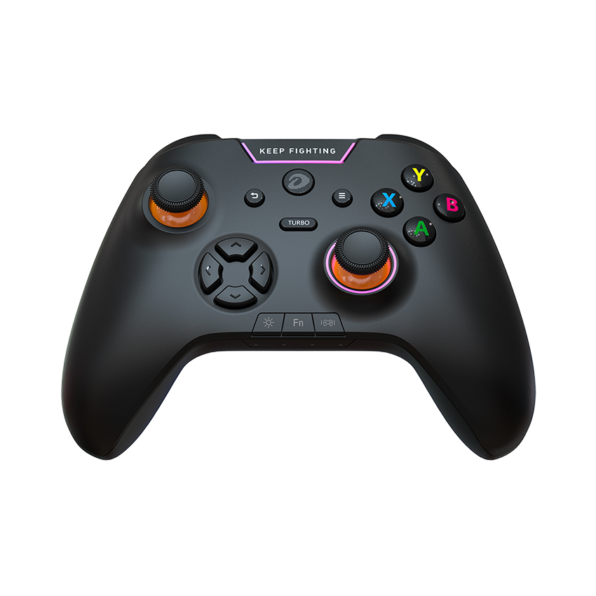 Tay cầm chơi game không dây DAREU H105 Black