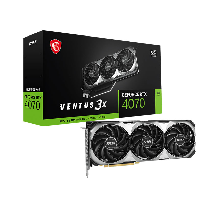 Card màn hình MSI RTX 4070 VENTUS 3X E 12G OC